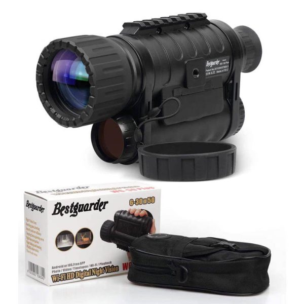 Bestguarder WG-50 Plus 350M Distance With Wifi HD Night Vision Monocular