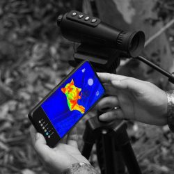 4914ft Long Range Thermal Imaging Monocular High Resolution 384x288px 50Hz 18mm Objective Lens with 32GB Storage 8X Zoom Infrared Thermal Imager Monocular for Wildlife Observation, Hunting - Image 7