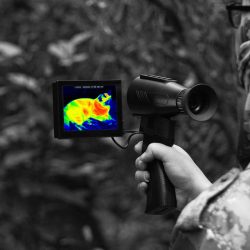 4914ft Long Range Thermal Imaging Monocular High Resolution 384x288px 50Hz 18mm Objective Lens with 32GB Storage 8X Zoom Infrared Thermal Imager Monocular for Wildlife Observation, Hunting - Image 8