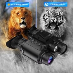 WILDGUARDER® 4K UHD 8x Digital Zoom 600M Long Range Hands Free Infrared Night Vision Goggles Tactical Lights NVG for Night Hunting - Image 5