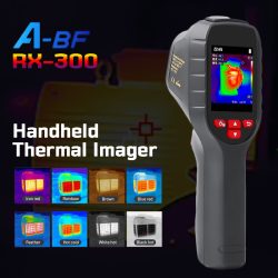 A-BF RX-300 Thermal Imager -20°C~550°C Handheld Thermal Imaging Camera 25Hz 8 Color Palettes Infrared Camera for Industrial Floor Heating Detection