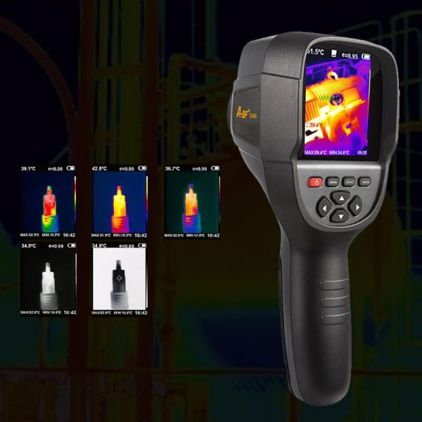 A-BF RX-500 Handheld Thermal Imager 3.2'' Full View TFT Display 40M Range Infrared Thermal Imaging Camera USB Thermal Cam for Mechanical Inspections