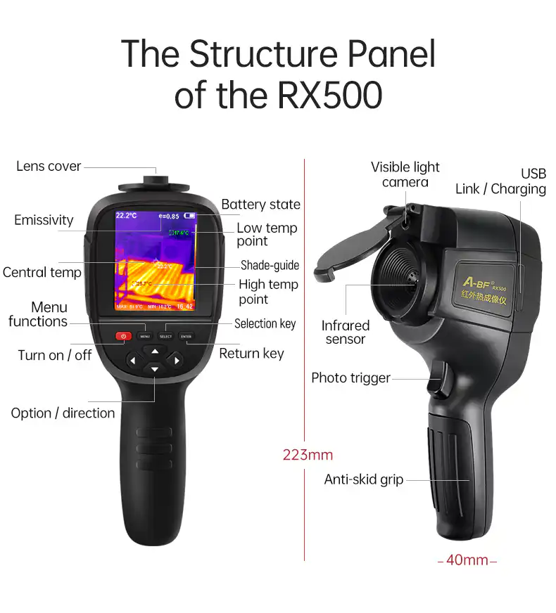 A-BF RX-500 thermal camera price