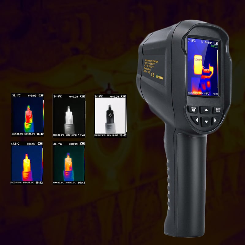 A-BF-RX-550-Infrared-Thermal-Imager- A-BF RX-550 Infrared Thermal Imager -20~550°C Range 256*192 Pixels WIFI Thermal Imaging Camera Handheld 25Hz Portable Wall Pipe Tester - Image 1