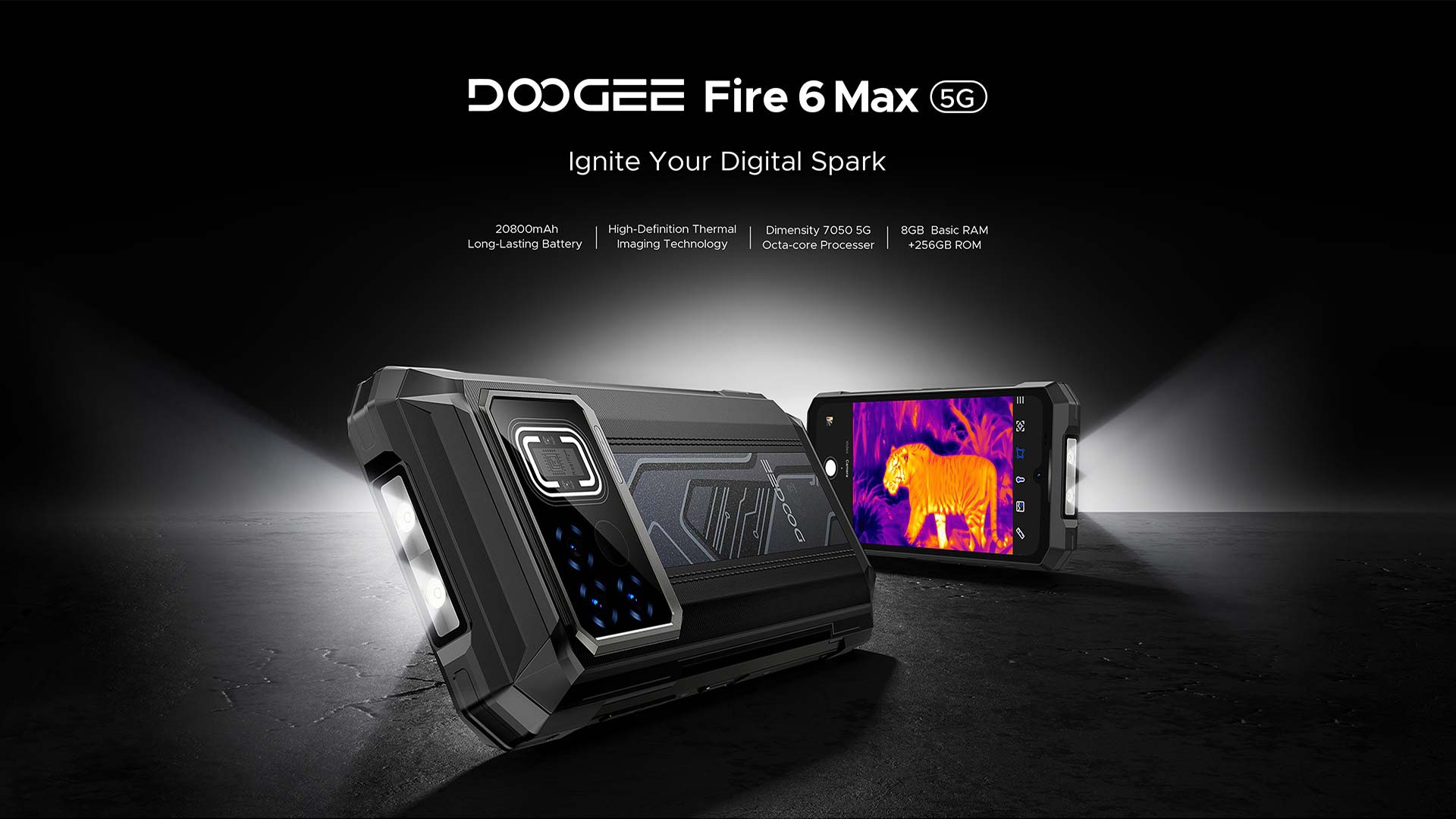 doogee fire 6 max specs