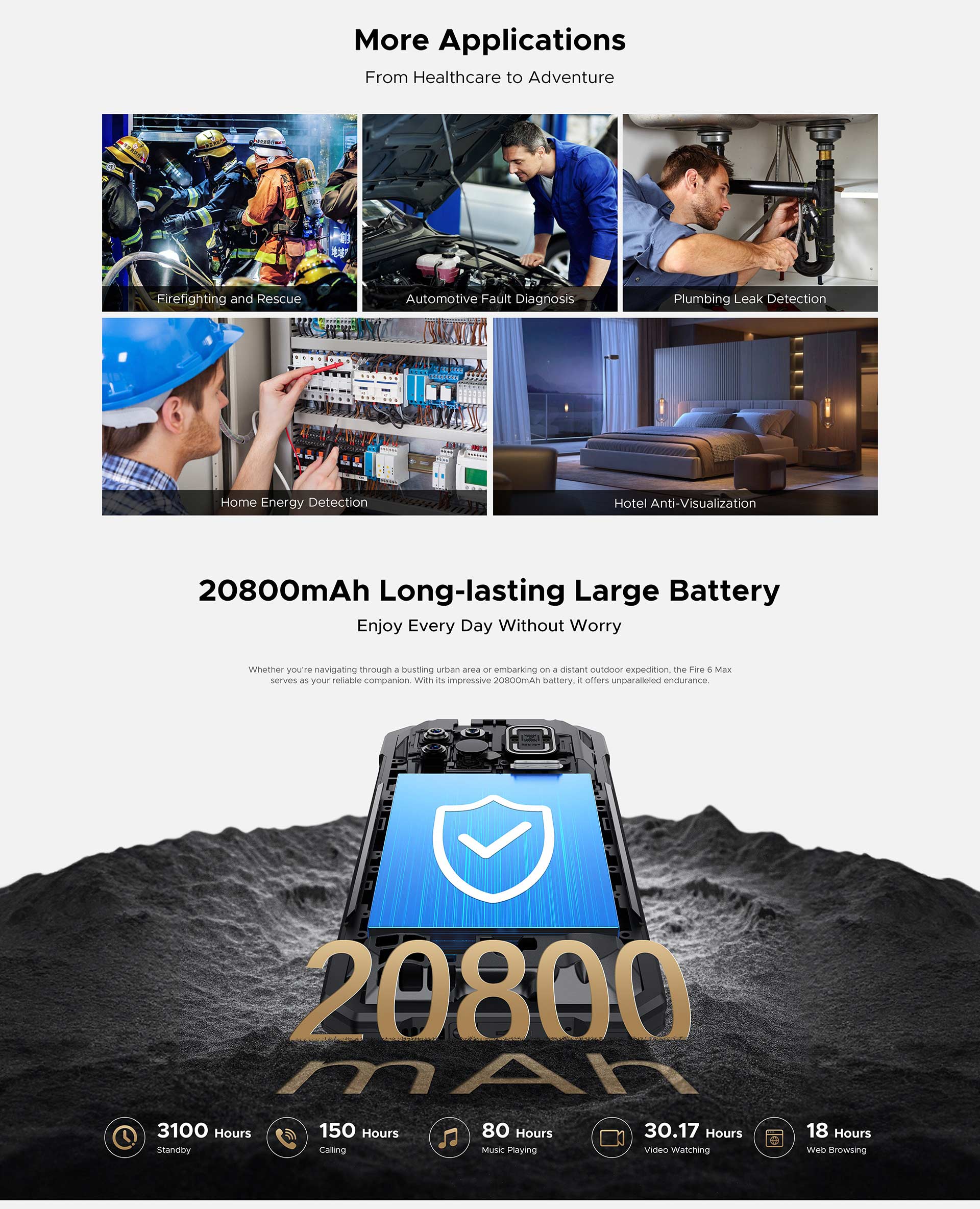 doogee fire 6 max specs