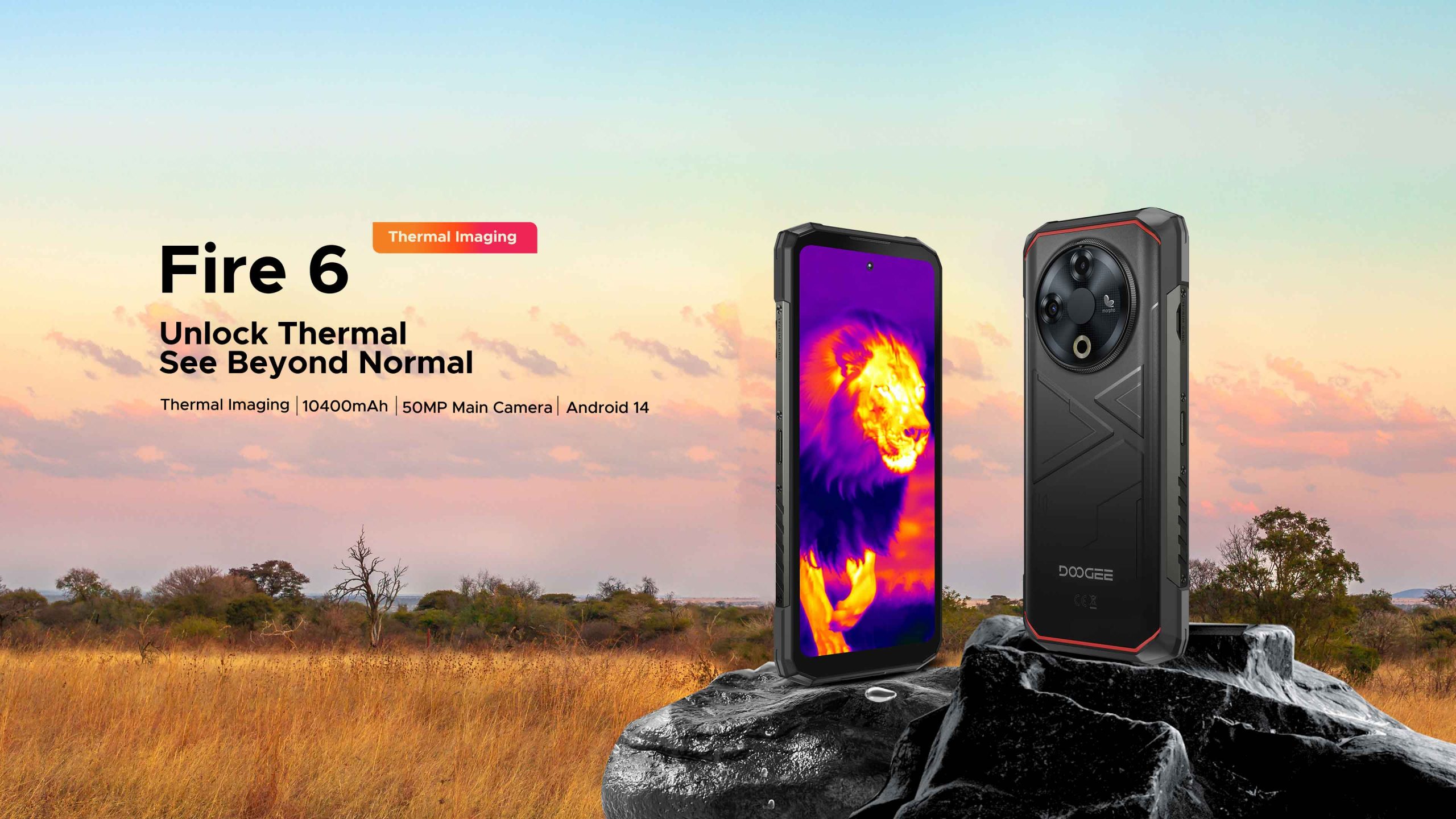 DOOGEE Fire 6 rugged phone specs