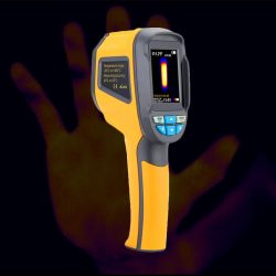 HTI HT-02D Thermal Imager Handheld Budget Thermal Imaging Camera 300°C Range 2.8 "Color Screen IP67 Waterproof Thermal Imaging Cam for Household Industrial - Image 2