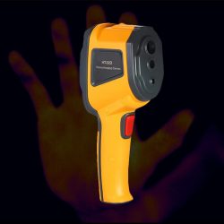 HTI HT-02D Thermal Imager Handheld Budget Thermal Imaging Camera 300°C Range 2.8 "Color Screen IP67 Waterproof Thermal Imaging Cam for Household Industrial - Image 5