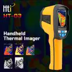 HTI HT-03 Thermal Imager Infrared Handheld Thermal Imaging Camera 120x90px 400°C Range Temperature Measurement Tester