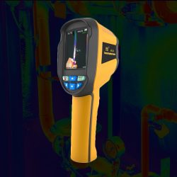 HTI HT-03 Thermal Imager Infrared Handheld Thermal Imaging Camera 120x90px 400°C Range Temperature Measurement Tester for Industrial Inspection - Image 4