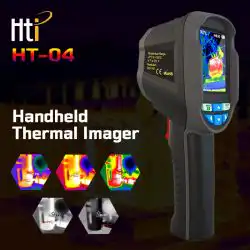HTI HT-04 Thermal Imagers 220*160px 2.8Inch 9Hz Frame Rate Infrared Themal Imaging Camera for Temperature Measurement