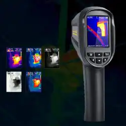 HTI HT-06 Thermal Imager Handheld Thermal Camera 256*192px Resolution 25Hz 550°C Range Industrial Household