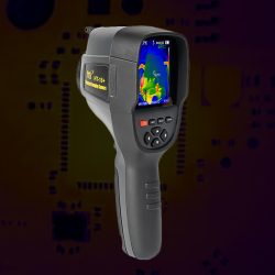 HTI HT-18+ Thermal Imager Infrared Thermal Imaging Camera 256×192px Handheld 550°C Range 3.2inch Display Thermal Camera for Construction Repair PCB Detection - Image 5