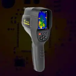 HTI HT-18+ Thermal Imager Infrared Thermal Imaging Camera 256×192px Handheld 550°C Range 3.2inch Display Thermal Camera for Construction Repair PCB Detection - Image 5