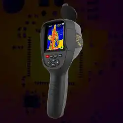 HTI HT-18+ Thermal Imager Infrared Thermal Imaging Camera 256×192px Handheld 550°C Range 3.2inch alternate view