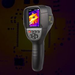 HTI HT-18+ Thermal Imager Infrared Thermal Imaging Camera 256×192px Handheld 550°C Range 3.2inch Display Thermal Camera for Construction Repair PCB Detection - Image 3