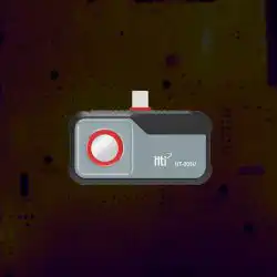 HTI HT-203U Thermal Imager 550℃ Range Mini Infrared Thermal Imaging Camera 256*192px High Accuracy Portable Thermal Cam for Android Smartphone - Image 2
