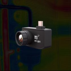 HTI HT-301 Thermal Imager Mini Pocket Size Infrared Thermo Camera for Android Smartphone 384x288px 400°C Range Infrared Camera for Industrial Household Inspection - Image 2
