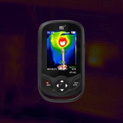 HTI HT-A2 Thermal Imager Pocket Mini Size Handheld Thermo Camera  256 ×192px 25Hz Industrial Use Portable Thermal Imaging Cam for Heat Water Pipe Detection - Image 3