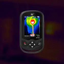 HTI HT-A2 Thermal Imager Pocket Mini Size Handheld Thermo Camera  256 ×192px 25Hz Industrial Use Portable Thermal Imaging Cam for Heat Water Pipe Detection - Image 3