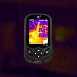 HTI HT-A2 Thermal Imager Pocket Mini Size Handheld Thermo Camera  256 ×192px 25Hz Industrial Use Portable Thermal Imaging Cam for Heat Water Pipe Detection - Image 2