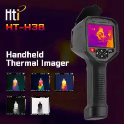 HTI HT-H38 Thermal Imager High End Handheld Thermal Imaging Camera 384 x 288px 25Hz Rate 29.2°× 21.7° FOV Infrared