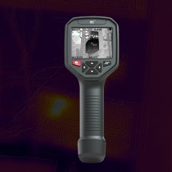 HTI HT-H38 Thermal Imager High End Handheld Thermal Imaging Camera 384 x 288px 25Hz Rate 29.2°× 21.7° FOV Infrared Camera for Industrial Pipe Heat Inspection Support Wifi - Image 2