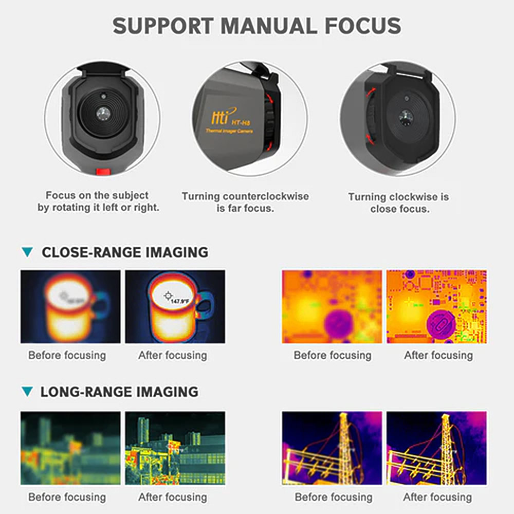 HTI HT-H8 Thermal Imager specs