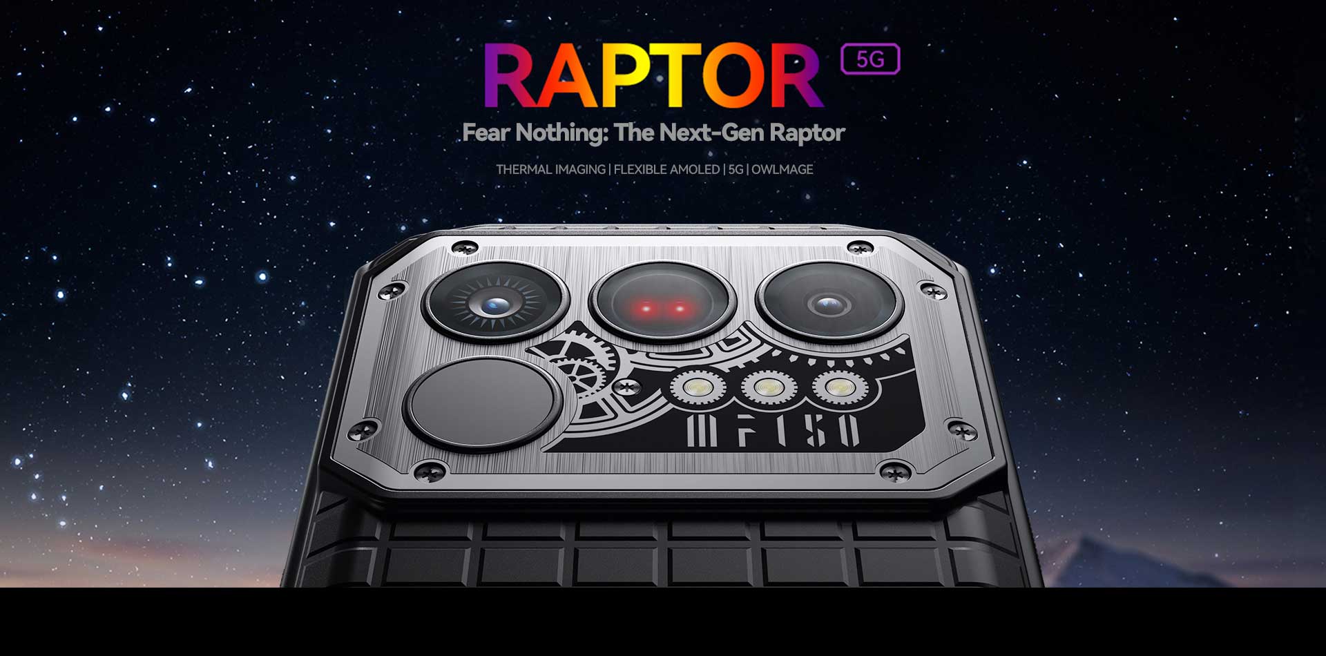 IIIF150 Raptor rugged phone specs