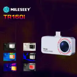 MILESEEY TR160i Thermal Camera for Android Type-C 600°C Range 25Hz Infrared Cameras for Industrial Household Inspection