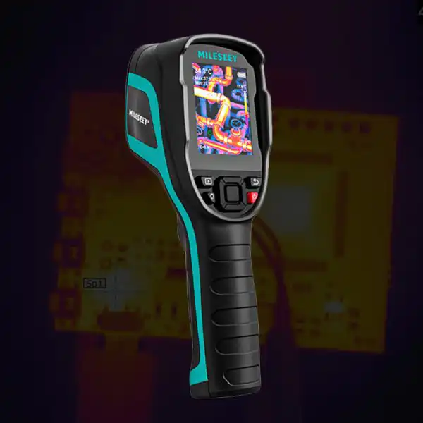 MILESEEY TR256E Thermal Imager Handheld Infrared Thermal Cam 256*192px 50 Hz 350°C Range 5000mAh alternate view