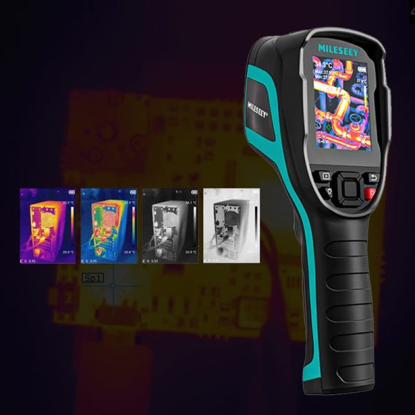 MILESEEY TR256E Thermal Imager Handheld Infrared Thermal Cam 256*192px 50 Hz 350°C Range 5000mAh Battery Industrial Thermal Cam for Professional Maintenance