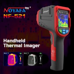 NOYAFA NF-521 Thermal Imager 9Hz  -20°C to 400°C Range 2600mAh Infrared Thermal Imaging Camera for House Inspection, HVAC Auto Repair