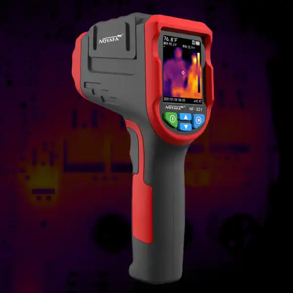 NOYAFA NF-521 Thermal Imager 9Hz -20°C to 400°C Range 2600mAh Infrared Thermal Imaging Camera for alternate view