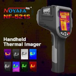 NOYAFA NF-521S Thermal Imager Handheld Thermal Imaging Camera 120*90px 25Hz Rate 2.8 inches Display 2600 mAh Infrared Cam for Industrial Home Inspection