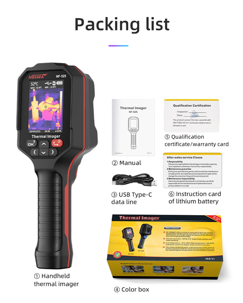 NOYAFA thermal imaging