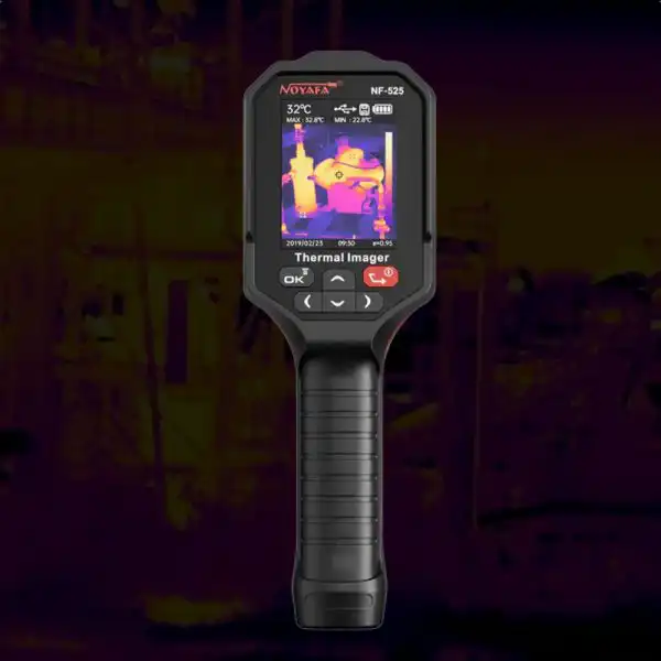 NOYAFA NF-525 Thermal Imager 120x90px 2.8" LCD Thermal Imaging Camera 25Hz 400°C Range Infrared Cam alternate view