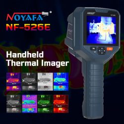 NOYAFA NF-526E Thermal Imager 8 Color Palettes Handheld Thermal Camera  256*192px 400℃ Range Infrared Cam for Water Pipe Leak Electrical Inspection