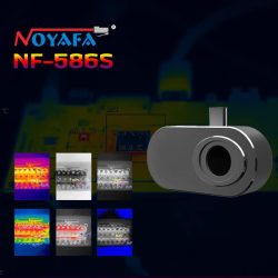 NOYAFA NF-586S Thermal Camera Mini Size Thermal Imager 256x192px 600°C High Range 25Hz Infrared Camera for Android Phones for Industrial Inspection