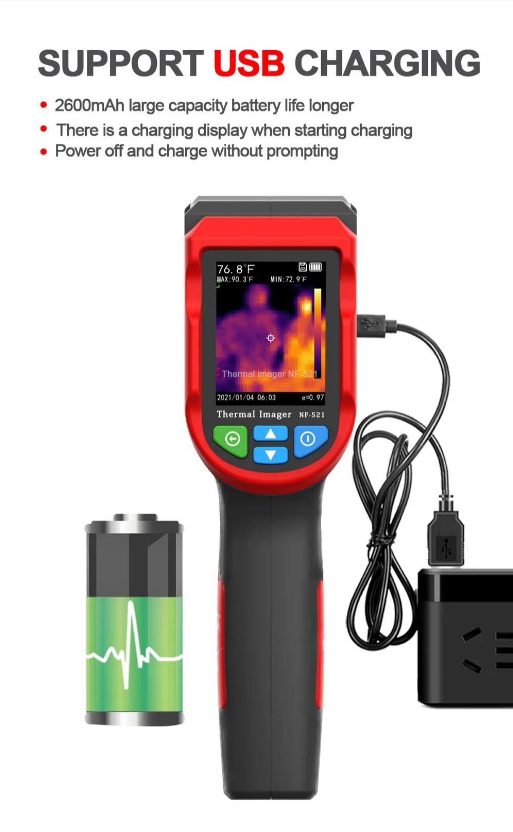 NOYAFA NF-521 Thermal Imager specs