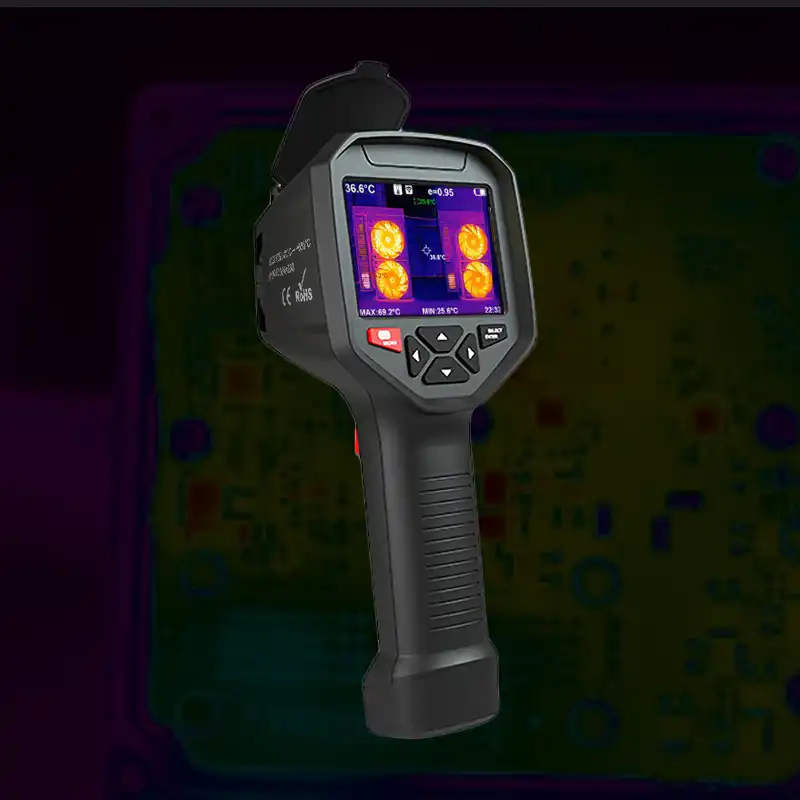 RX-700 Thermal Imager Camera -20°C~550°C High Resolution 25Hz Handheld Infrared 384*288 Pixels 3.5'' alternate view