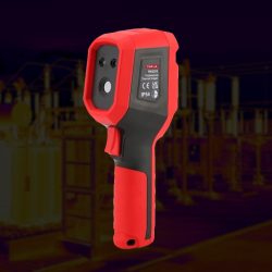 UNI-T Toplia TMi120S Handheld Thermal Imager 25Hz Industrial Thermal Camera 400℃ Range 120x90px Infrared Camera for PCB Circuit, Floor, Heating Test - Image 6