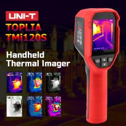 UNI-T Toplia TMi120S Handheld Thermal Imager 25Hz Industrial Thermal Camera 400℃ Range 120x90px Infrared Camera for PCB Circuit, Floor, Heating Test
