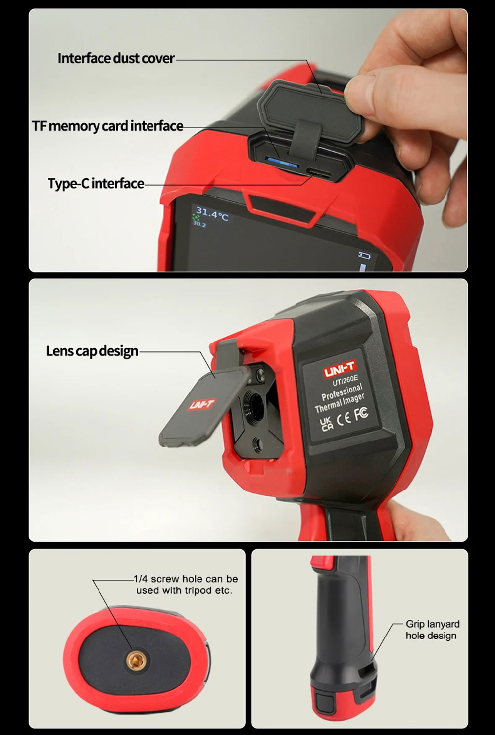 UNI-T handheld thermal imager 