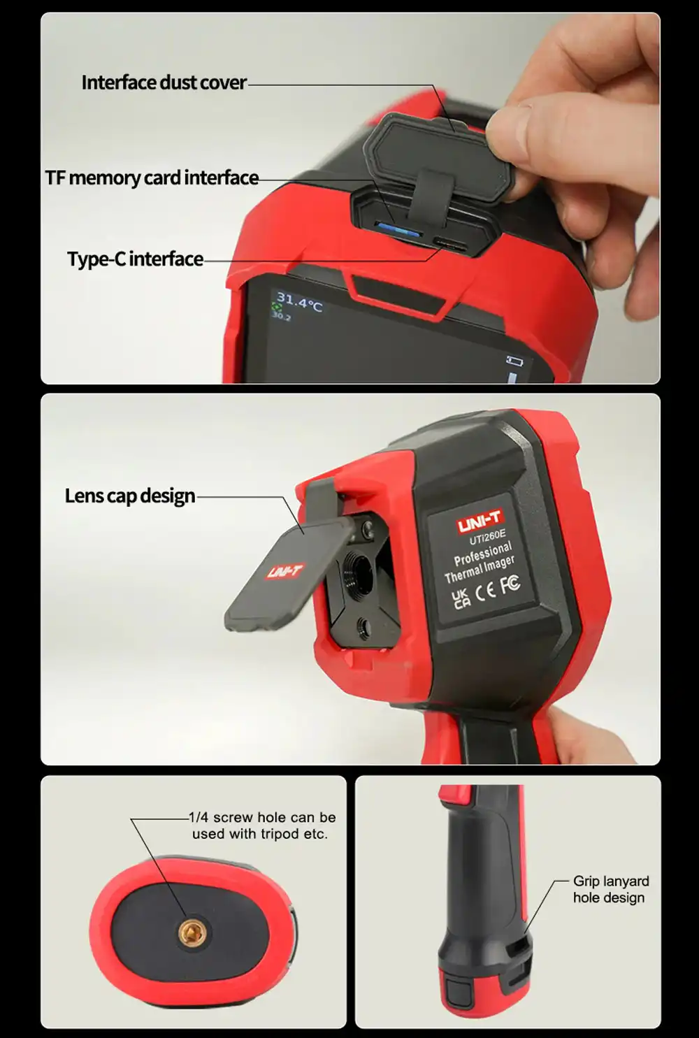 UNI-T handheld thermal imager 