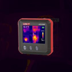 UNI-T UTi120P Thermal Imager Pocket Size Mini Thermal Camera 120x90px 50°×38°FOV 400℃ Infrared Cam for PCB, Motor, Auto Repair and Household Inspection - Image 4