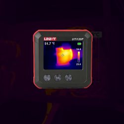 UNI-T UTi120P Thermal Imager Pocket Size Mini Thermal Camera 120x90px 50°×38°FOV 400℃ Infrared Cam for PCB, Motor, Auto Repair and Household Inspection - Image 2