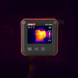 UNI-T UTi120P Thermal Imager Pocket Size Mini Thermal Camera 120x90px 50°×38°FOV 400℃ Infrared Cam for PCB, Motor, Auto Repair and Household Inspection - Image 2