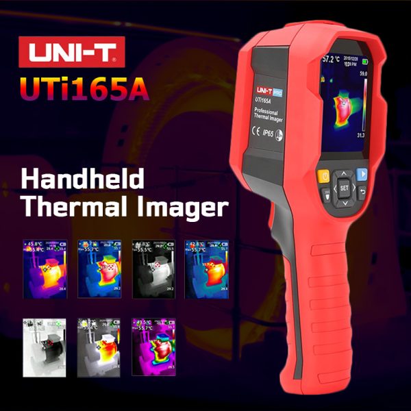 UNI-T UTi165A Thermal Imager Handheld Thermal Imaging Camera 5000mAh IP65 Waterproof Infrared Camera for  Industrial Inspection
